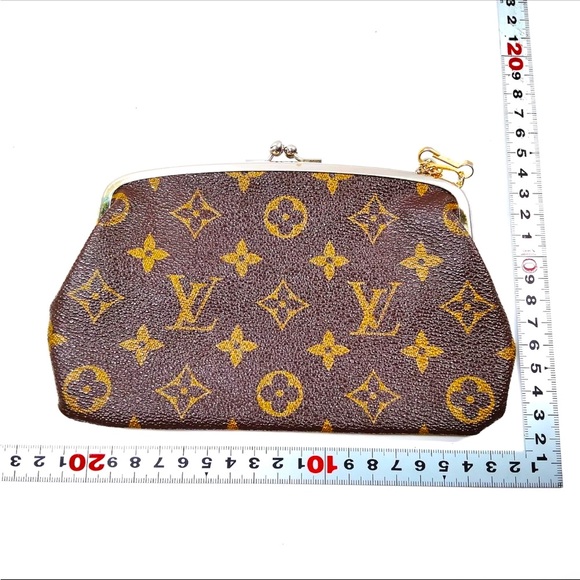 Authentic Louis Vuitton Accessory pouch Bucket pouch Brown Monogram - Picture 10 of 10